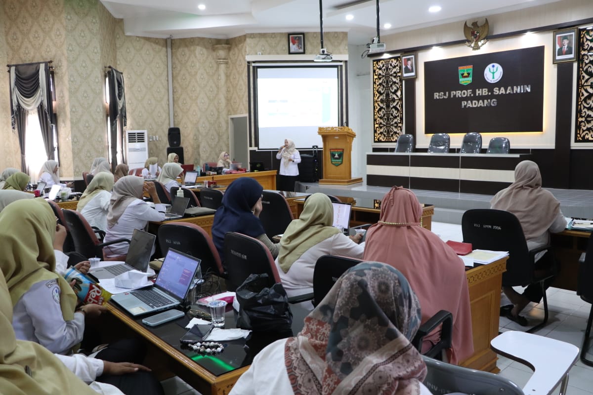 RSJ Prof. HB. Saanin Gelar Pelatihan PMKP dan Manajemen Risiko demi Tingkatkan Mutu Pelayanan